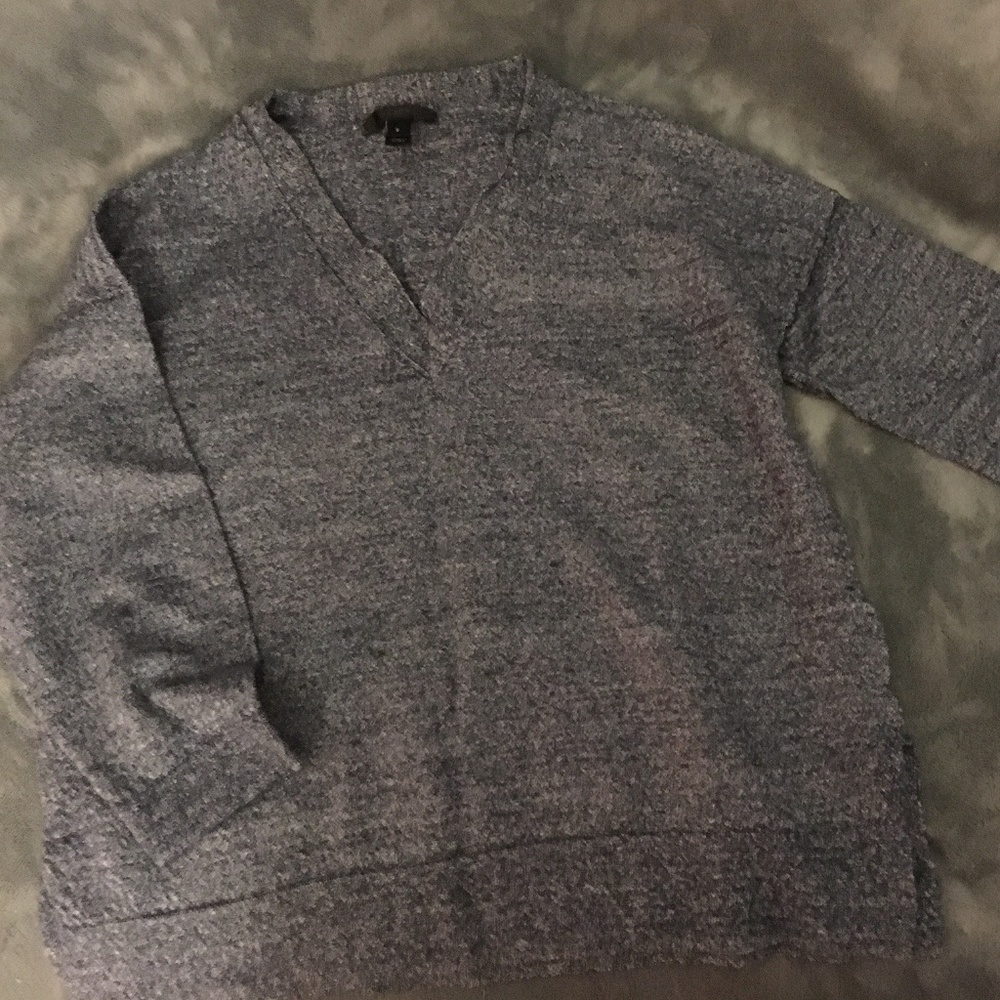 Gray J Crew Sweater